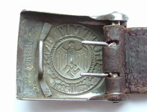 Wehrmacht Heer buckle Makers