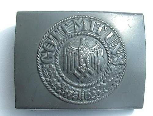 Wehrmacht Heer buckle Makers