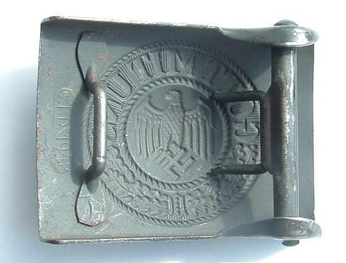 Wehrmacht Heer buckle Makers