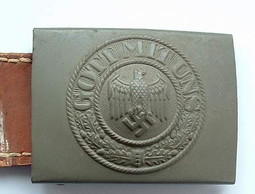 Wehrmacht Heer buckle Makers