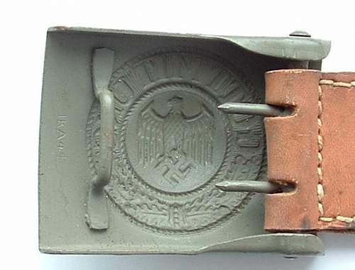 Wehrmacht Heer buckle Makers