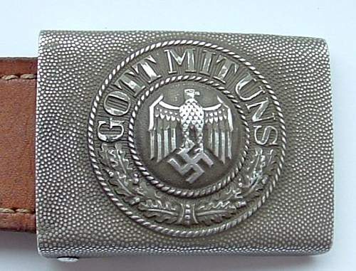 Wehrmacht Heer buckle Makers