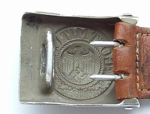 Wehrmacht Heer buckle Makers