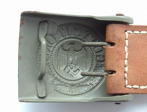 Wehrmacht Heer buckle Makers