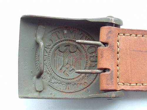 Wehrmacht Heer buckle Makers