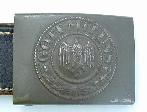 Wehrmacht Heer buckle Makers