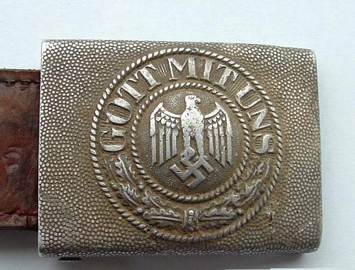 Wehrmacht Heer buckle Makers