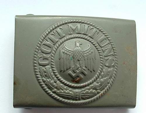 Wehrmacht Heer buckle Makers