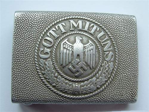 Wehrmacht Heer buckle Makers