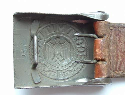 Wehrmacht Heer buckle Makers