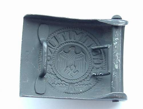 Wehrmacht Heer buckle Makers