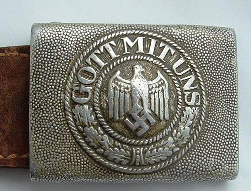 Wehrmacht Heer buckle Makers