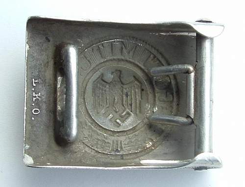 Wehrmacht Heer buckle Makers