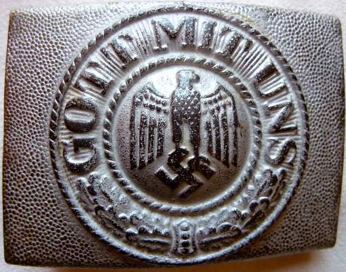 Wehrmacht Heer buckle Makers