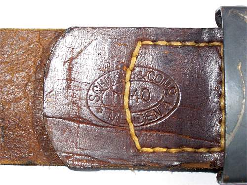 heer buckle with tab recent find