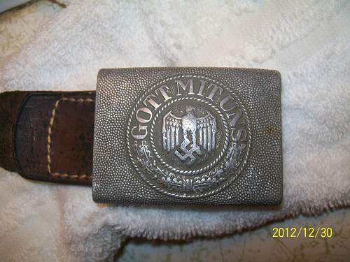 heer buckle with tab recent find