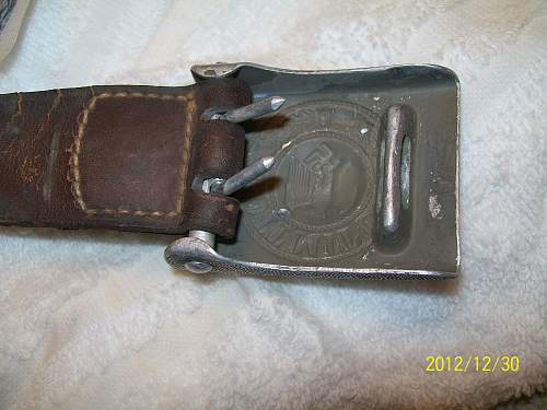 heer buckle with tab recent find