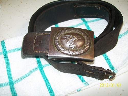 heer buckle with tab recent find