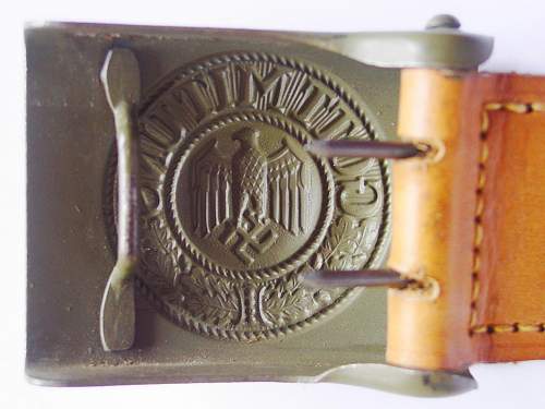 Wehrmacht Belt Buckle real or fake