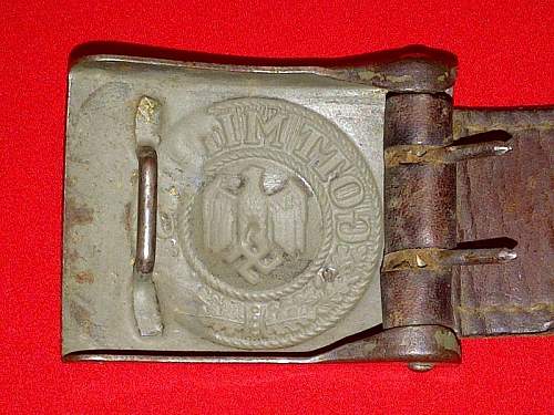 Heer Buckle - is it original Overhoff buckle and tab ?