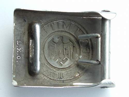 aluminium german belt buckle