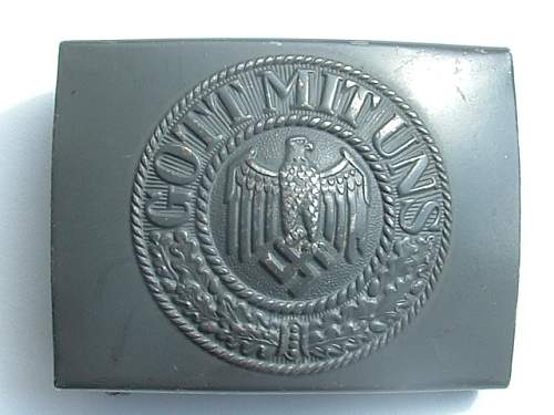 Very nice CTD buckle dated 1943