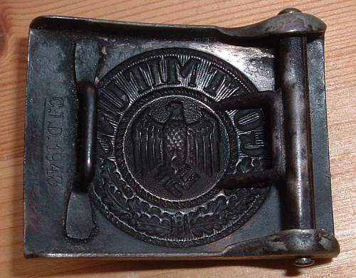 Heer + Polizei Belt Buckles - Good ?