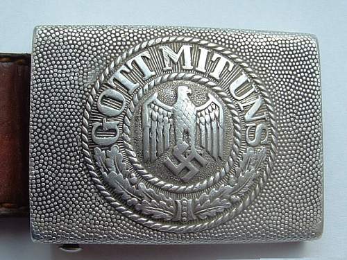 1941 German Gott Mit Uns Belt Buckle