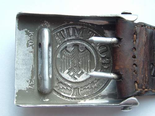 1941 German Gott Mit Uns Belt Buckle