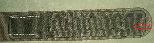 Tropical NCO Belt and Buckle No 2