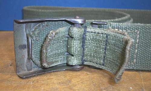 Tropical NCO Belt and Buckle No 2