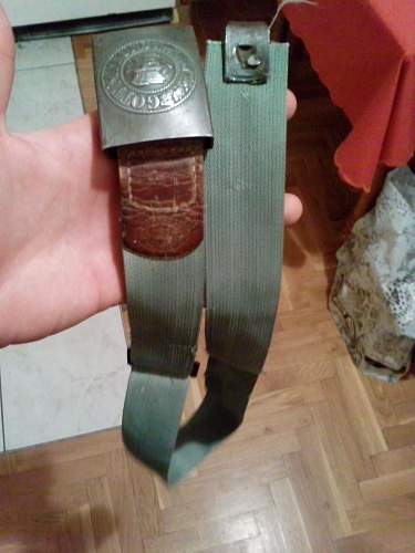 German belt buckle ww2