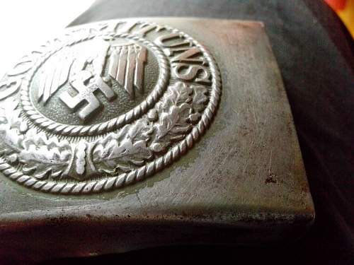 German belt buckle ww2