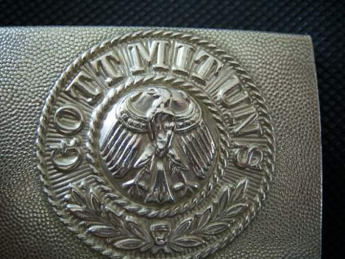 Reichsheer buckle variant?