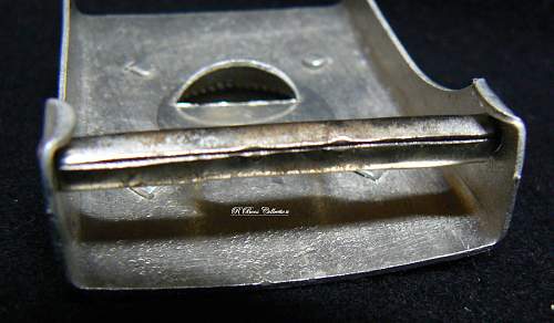 Aluminum Two Piece Heer Buckle