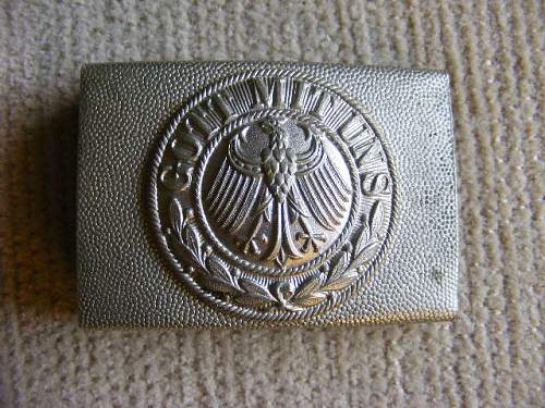 Reichsheer buckle variant?