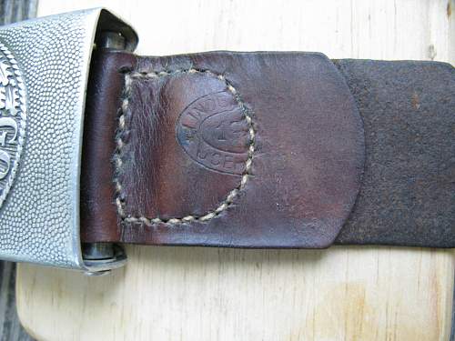 Heer Buckle - Dr Franke Unit Marked