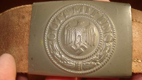 Odd Army Belt and Buckle