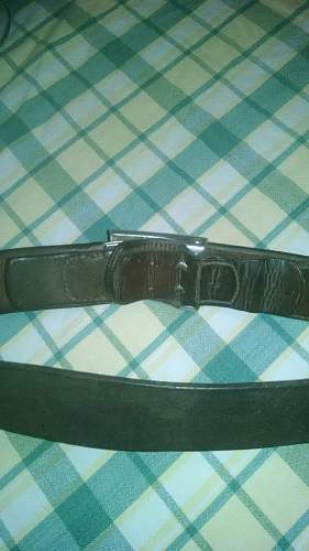 First Belt an Buckle purchase!