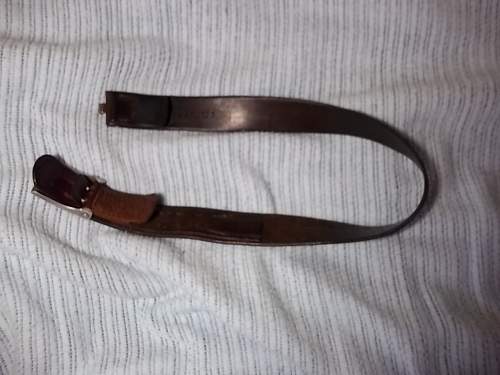 Original Wehrmacht belt and buckle?