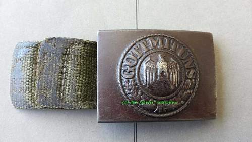 DAK Denazified Buckle