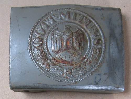 Another denazified buckle