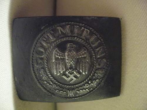 Heer and SS Belt Buckles, RZM Marked and Numbered: Authentic buckles?