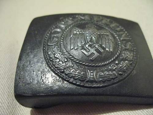 Heer and SS Belt Buckles, RZM Marked and Numbered: Authentic buckles?