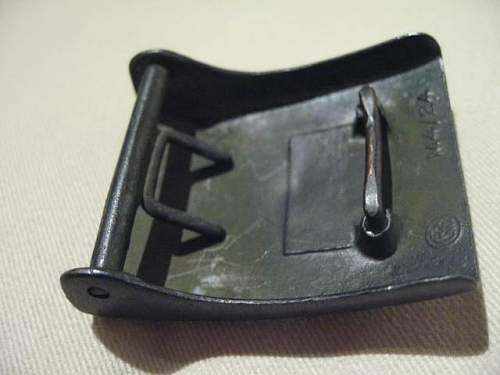 Heer and SS Belt Buckles, RZM Marked and Numbered: Authentic buckles?