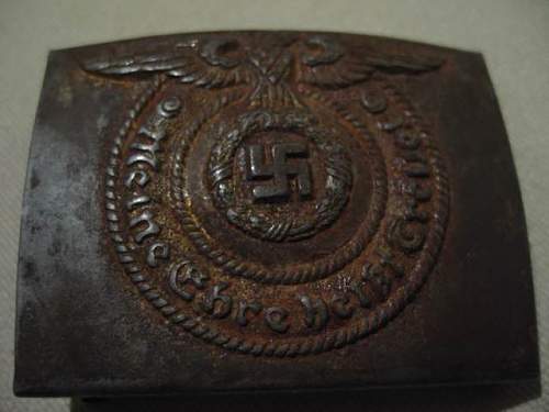 Heer and SS Belt Buckles, RZM Marked and Numbered: Authentic buckles?