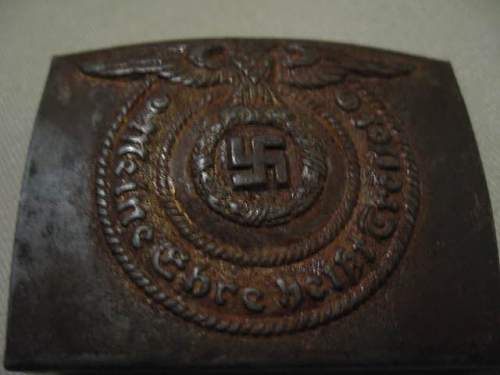 Heer and SS Belt Buckles, RZM Marked and Numbered: Authentic buckles?