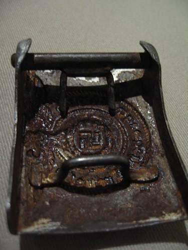 Heer and SS Belt Buckles, RZM Marked and Numbered: Authentic buckles?