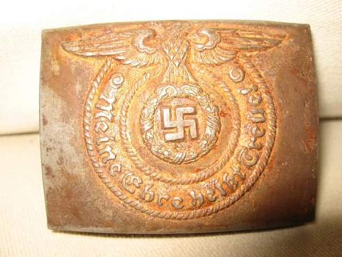 Heer and SS Belt Buckles, RZM Marked and Numbered: Authentic buckles?