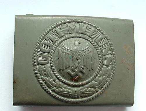 Some of my Wehrmacht / Heer buckles